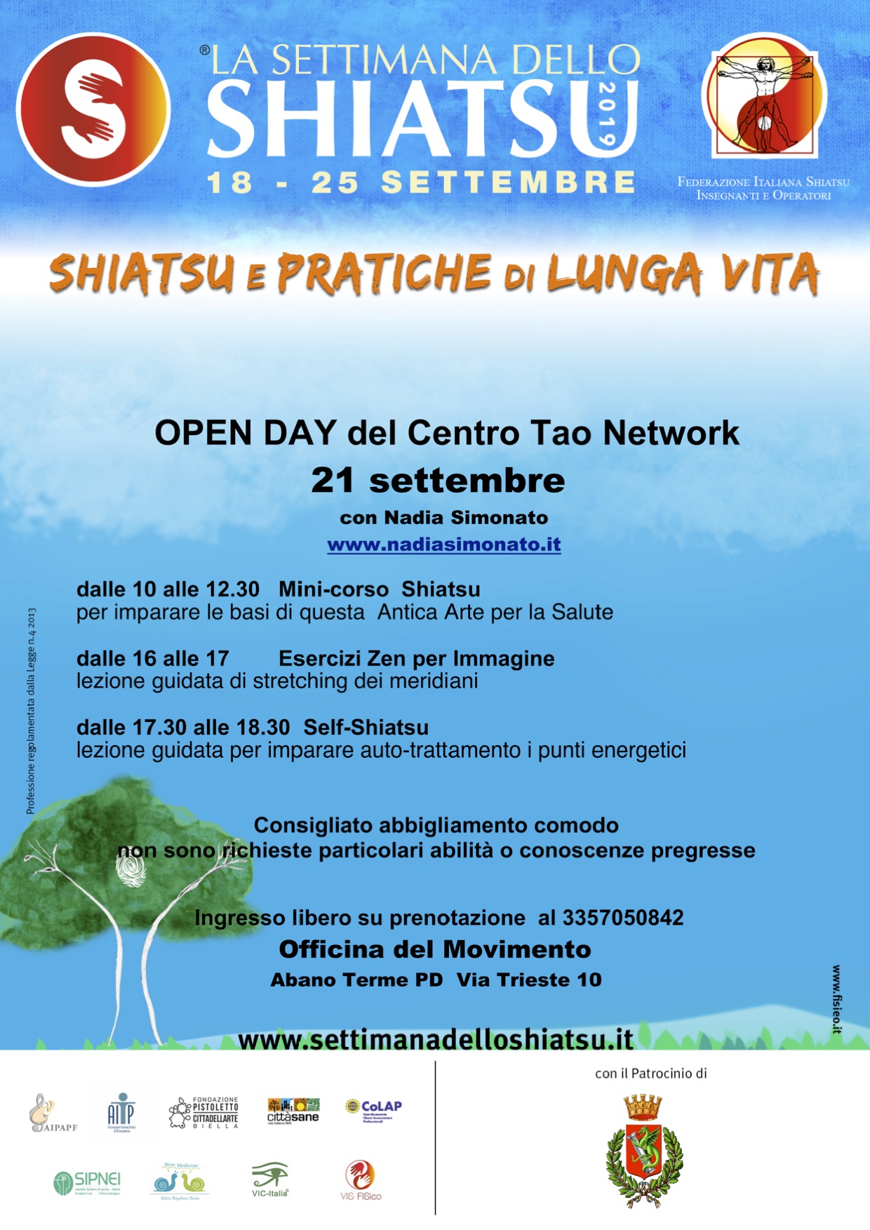 Settimana dello Shiatsu FISieo alle Terme Euganee